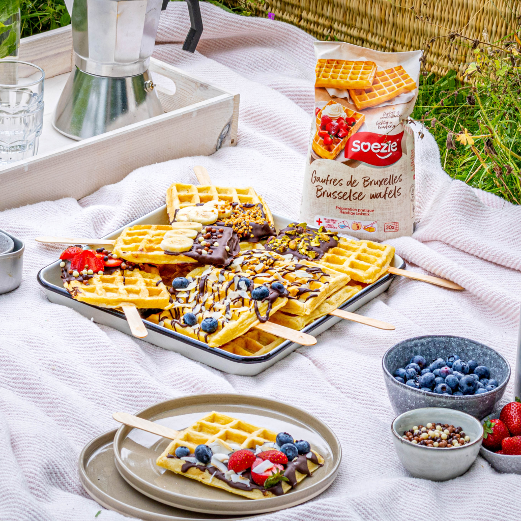 Recept wafels op een stokje